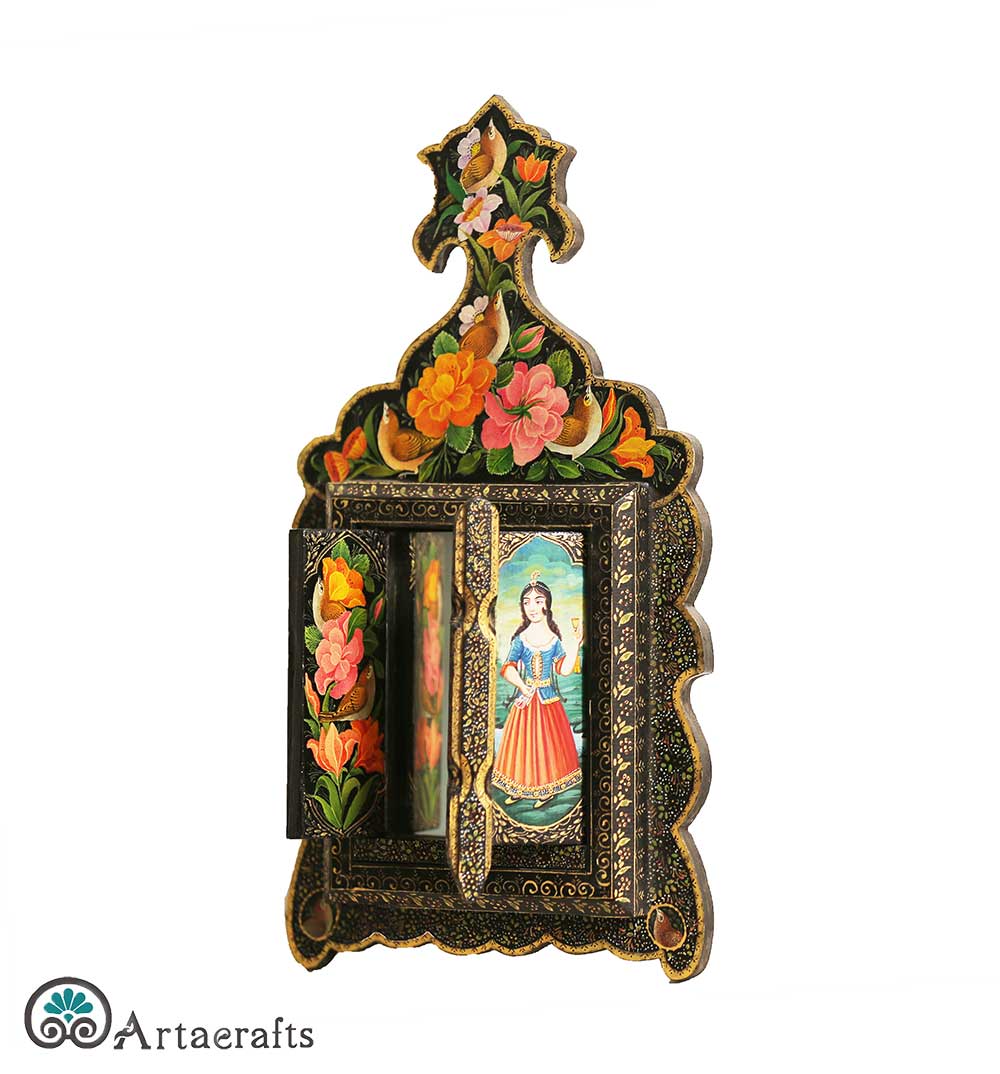 luxury wooden mirror