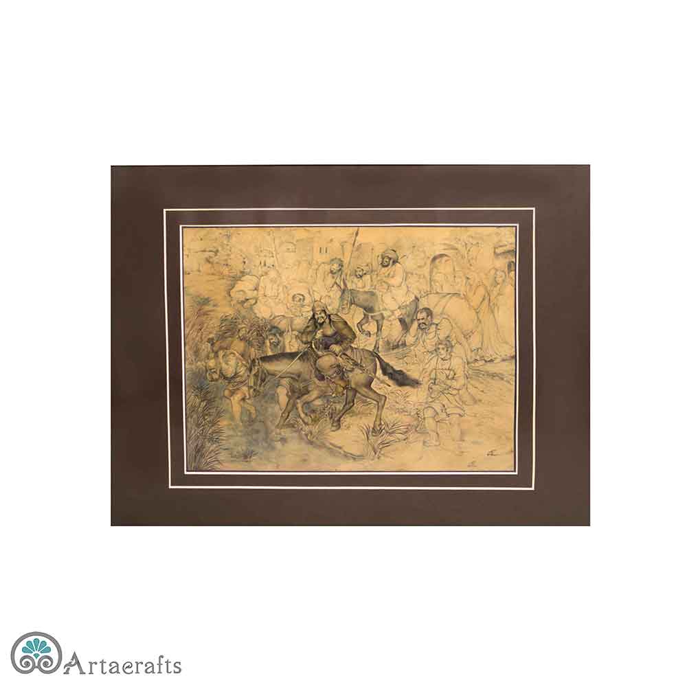 photo of miniature painting