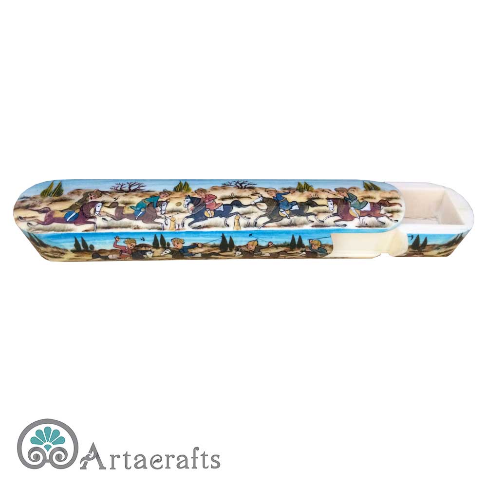 Polo game pencil box