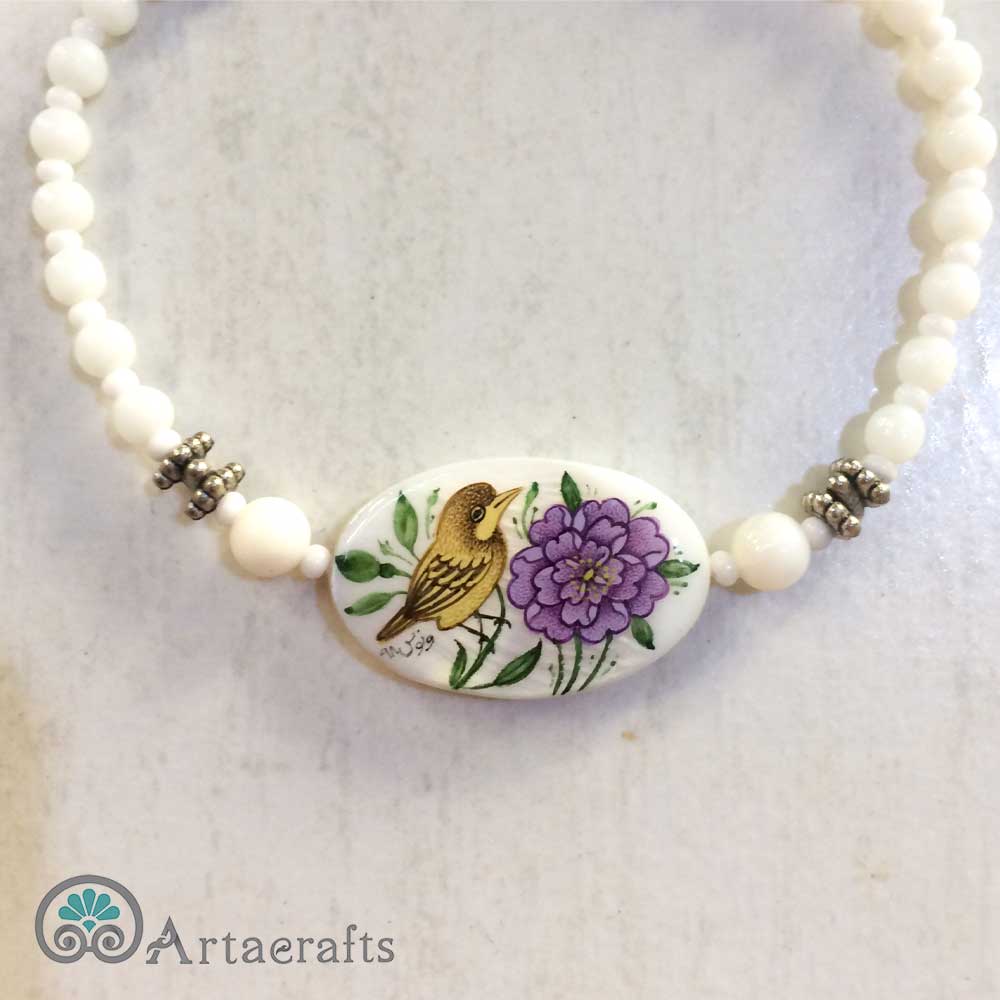Flower and Bird Bracelet