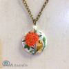 Necklace with Lily design