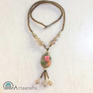 Stone Flower Necklace